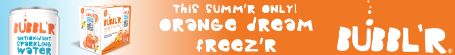 Bubblr Orange Dream Freezr Banner