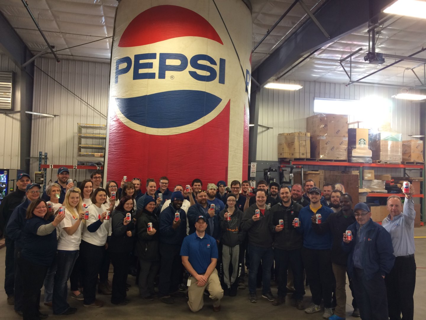Employees On Pepsi Day 2018